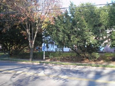 Marker on Grove Street image. Click for full size.