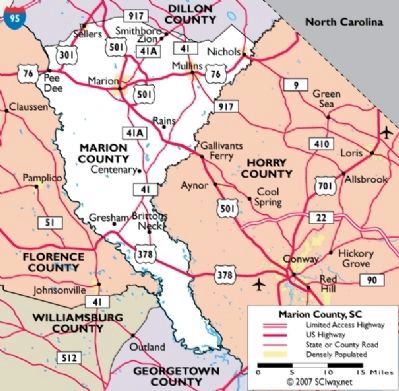 Marion County. Click for full size. Marion County image. Click for full size.