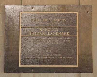 National Historic Landmark Plaque. Click for full size. National Historic Landmark Plaque image. Click for full size.