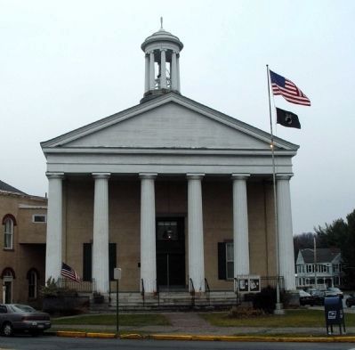 1841 Courthouse and Marker. Click for more information. 1841 Courthouse and Marker image. Click for more information.