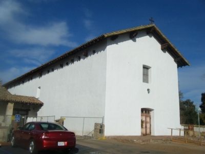 Mission San Miguel Arcangel image. Click for full size.