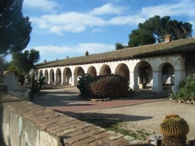 Mission San Miguel Grounds image. Click for full size.