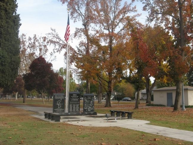 Kern County Korean War Memorial. Click for full size. Kern County Korean War Memorial image. Click for full size.