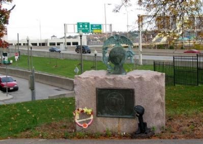 Ricketts Marine Corps Memorial Front. Click for full size. Ricketts Marine Corps Memorial Front image. Click for full size.