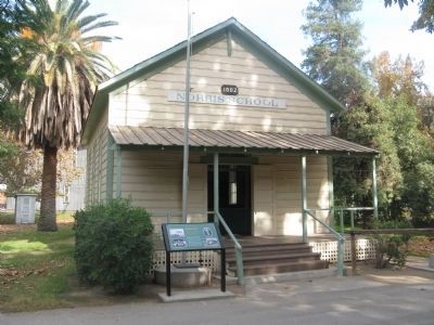 The Norris School and Marker. Click for full size. The Norris School and Marker image. Click for full size.