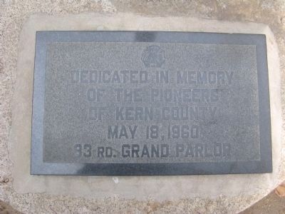 Native Sons of the Golden West Dedication Plaque. Click for full size. Native Sons of the Golden West Dedication Plaque image. Click for full size.