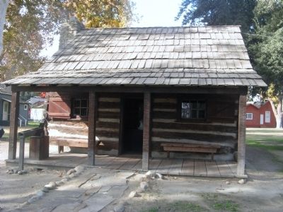 Barnes Log Cabin. Click for full size. Barnes Log Cabin image. Click for full size.