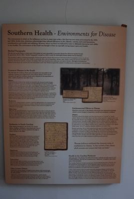Southern Health Plaque image. Click for full size.