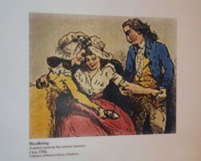 Bloodletting Illustration. Click for full size. Bloodletting Illustration image. Click for full size.