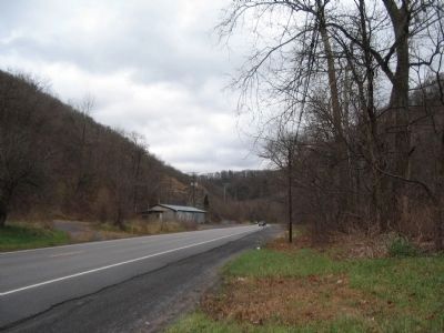 Road Leading East into the Gap image. Click for full size.