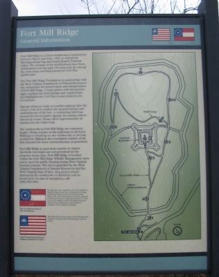 Fort Mill Ridge Marker image. Click for full size.