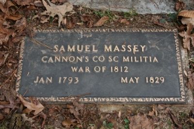 Samuel Massey's Military Marker image. Click for full size.
