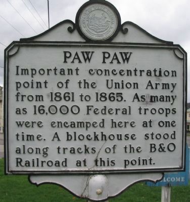 Paw Paw Marker after Maintenance image. Click for full size.