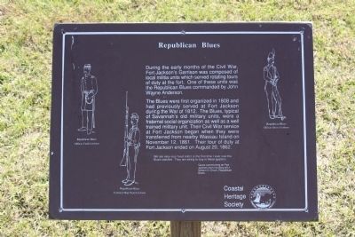 Republican Blues Marker image. Click for full size.
