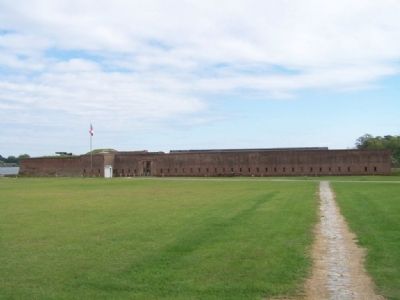 Fort Jackson. Click for full size. Fort Jackson image. Click for full size.