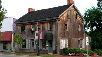 The Town Plat / The Tharp House Marker. Click for full size. The Town Plat / The Tharp House Marker image. Click for full size.