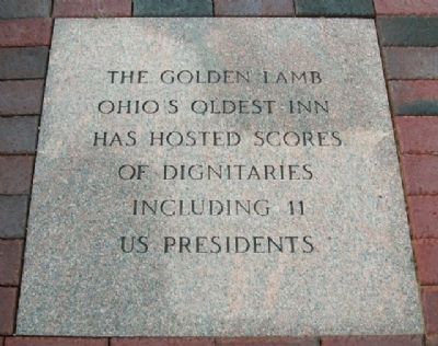 Golden Lamb Inn Marker image. Click for full size.