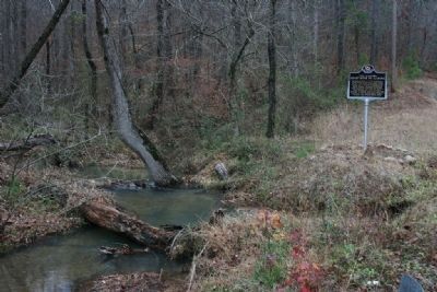 The Cahaba River & Marker image. Click for full size.