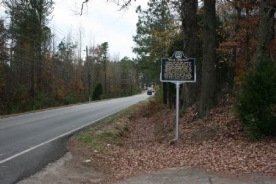 Old Springville Road & Wear Cemetery Marker image. Click for full size.