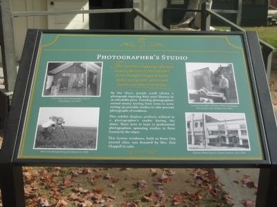 Photographer�s Studio Marker image. Click for full size.