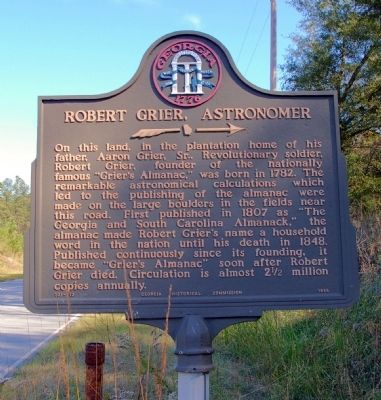 Robert Grier, Astronomer Marker image. Click for full size.