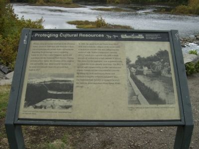 Protecting Cultural Resources Marker image. Click for full size.