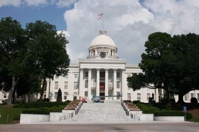 Alabama's State Capitol in Montgomery image. Click for full size.