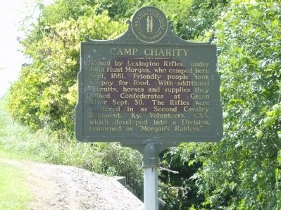 Camp Charity Marker. Click for full size. Camp Charity Marker image. Click for full size.