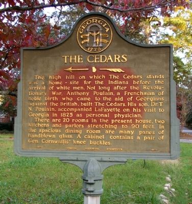 The Cedars Marker image. Click for full size.
