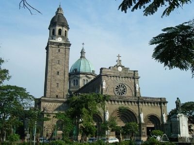 Manila Cathedral. Click for full size. Manila Cathedral image. Click for full size.