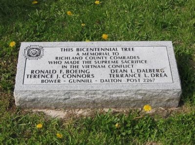 Tablet next to Granite Monument. Click for full size. Tablet next to Granite Monument image. Click for full size.