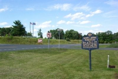 Daniel Boone Homestead Marker image. Click for full size.