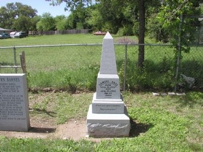 Sam Bass Gravestone. Click for full size. Sam Bass Gravestone image. Click for full size.