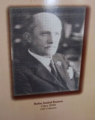 Rufus Andral Bratton. Click for full size. Rufus Andral Bratton image. Click for full size.