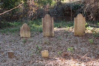 Miller Cemetery ,head and foot stones image. Click for full size.