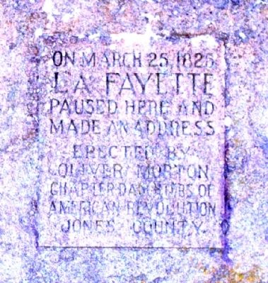 La Fayette Marker image. Click for full size.