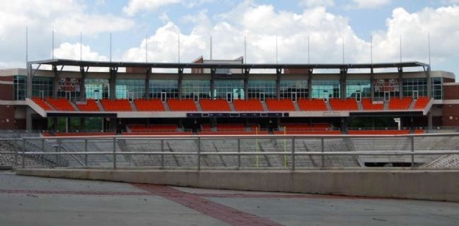 Memorial Stadium ("Death Valley") -<br>West Stands. Click for full size. Memorial Stadium ("Death Valley") -<br>West Stands image. Click for full size.