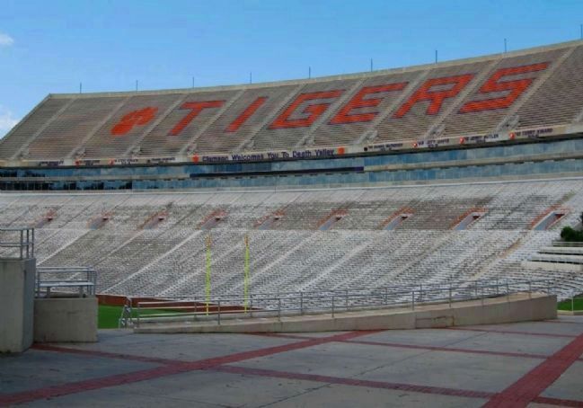 Memorial Stadium ("Death Valley") -<br>North Stands image. Click for full size.