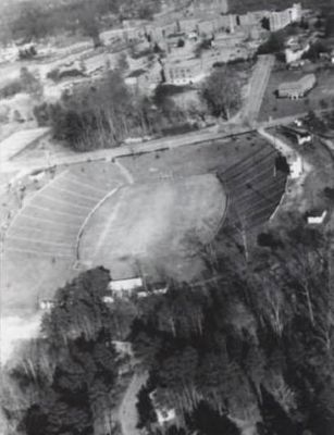 Clemson Memorial Stadium Arial View image. Click for full size.