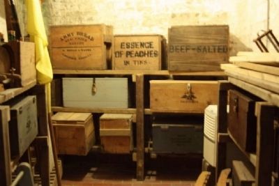 Rations storage in the Magazine as well. Click for full size. Rations storage in the Magazine as well image. Click for full size.