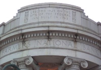Former Farmers National Bank Building. Click for full size. Former Farmers National Bank Building image. Click for full size.