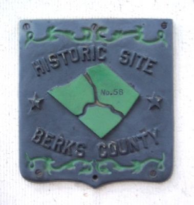 Representative Berks County Historic Site Marker image. Click for full size.