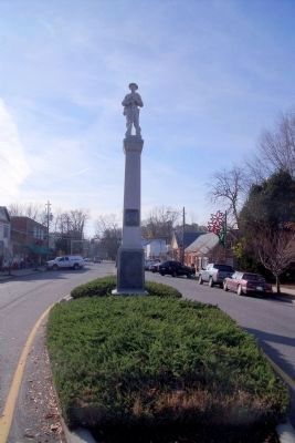 Confederate Monument on Prince Street image. Click for full size.