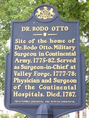 Dr. Bodo Otto Marker image. Click for full size.