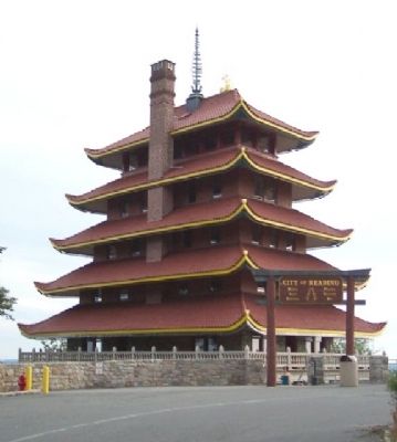 The Pagoda atop Mount Penn image. Click for full size.