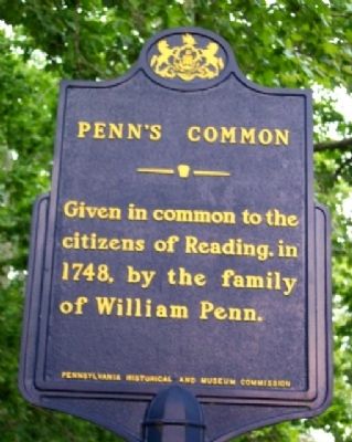 Penn's Common Marker image. Click for full size.