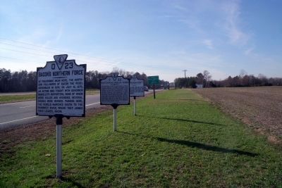 Richmond Tappahannock Highway (facing west). Click for full size. Richmond Tappahannock Highway (facing west) image. Click for full size.