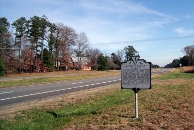 Richmond Tappahannock Hwy & Bruington Rd (facing east) image. Click for full size.