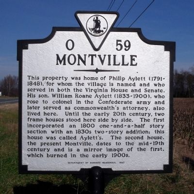 Montville Marker image. Click for full size.
