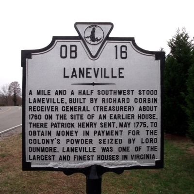 Laneville Marker. Click for full size. Laneville Marker image. Click for full size.
